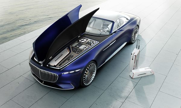 Le show car Vision Mercedes-Maybach 6 Cabriolet éclaire un avenir lointain
