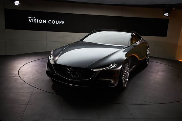 Le Mazda Vision Coupe affiche une esthétique japonaise minimaliste