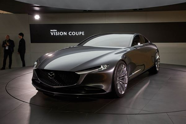 Le Mazda Vision Coupe affiche une esthétique japonaise minimaliste