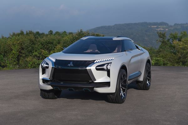 Mitsubishi e-Evolution Concept : un SUV haute performance tout électrique