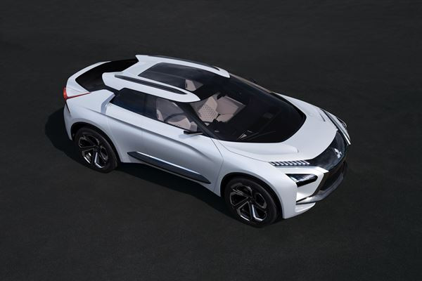 Mitsubishi e-Evolution Concept : un SUV haute performance tout électrique