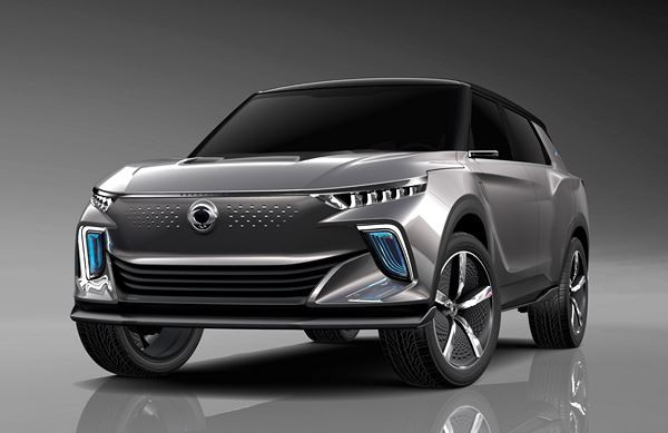 Le concept e-SIV dévoile le futur style du SUV électrique SsangYong