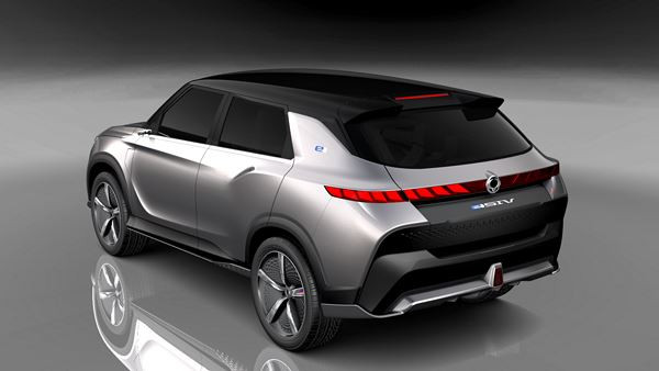 Le concept e-SIV dévoile le futur style du SUV électrique SsangYong