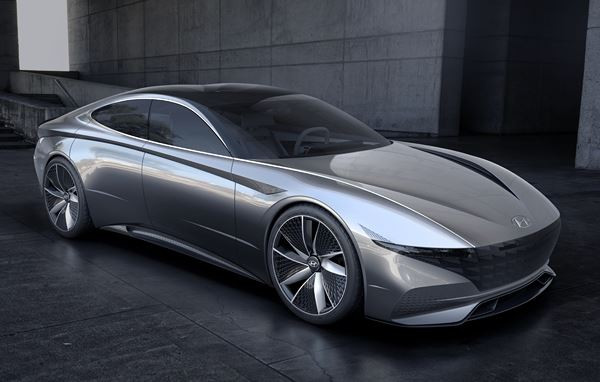 Le concept Hyundai « Le Fil Rouge » préfigure le nouveau style de la marque coréenne