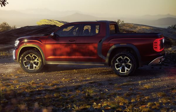 Volkswagen Altas Tanoak Concept: un pick-up mid-size pour le marché américain