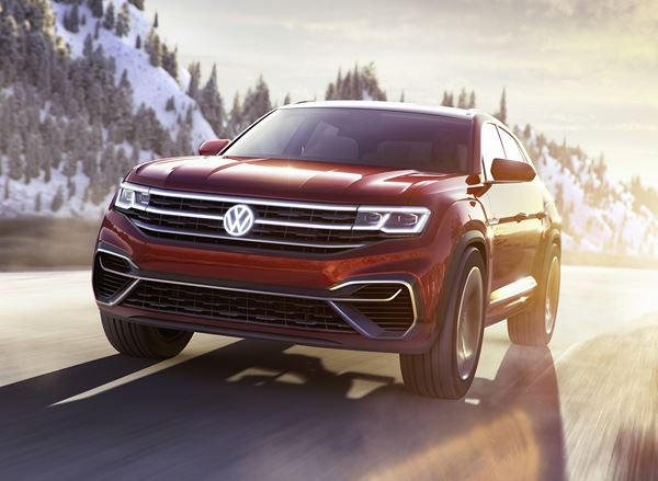 Volkswagen Atlas Cross Sport Concept: un SUV au design arrière de type coupé