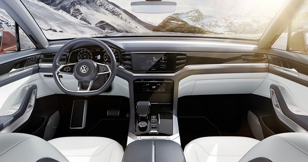 Volkswagen Atlas Cross Sport Concept: un SUV au design arrière de type coupé