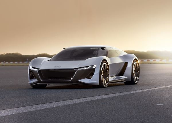 Le concept car Audi PB18 e-tron illustre une vision radicale de la supercar de demain