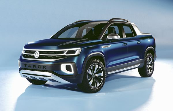 Volkswagen Tarok: un concept de pick-up doté d'une zone de chargement variable
