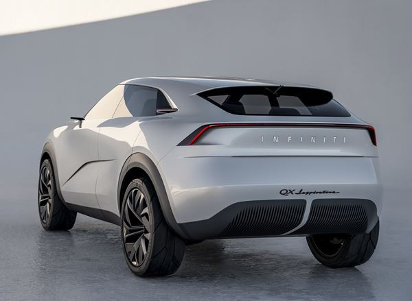 Le concept car QX Inspiration introduit le nouveau langage stylistique d'Infiniti