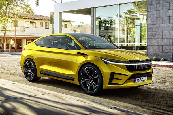 Concept Skoda Vision iV: un coupé quatre portes électrique à transmission intégrale