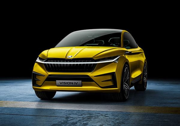 Concept Skoda Vision iV: un coupé quatre portes électrique à transmission intégrale