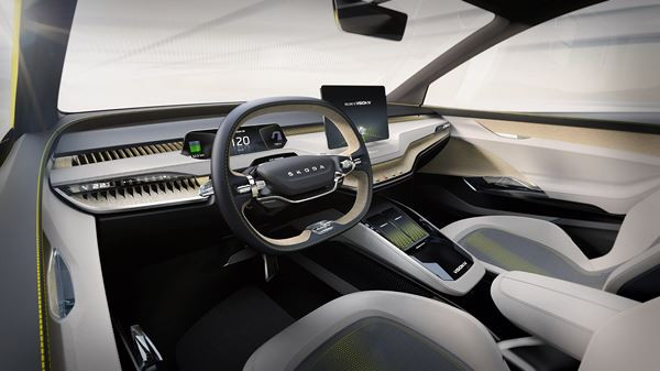 Concept Skoda Vision iV: un coupé quatre portes électrique à transmission intégrale