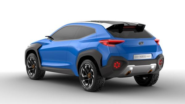 La Subaru Viziv Adrenaline Concept présente une forme de toit unique