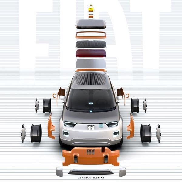 Le Fiat Concept Centoventi entend démocratiser la petite voiture électrique urbaine