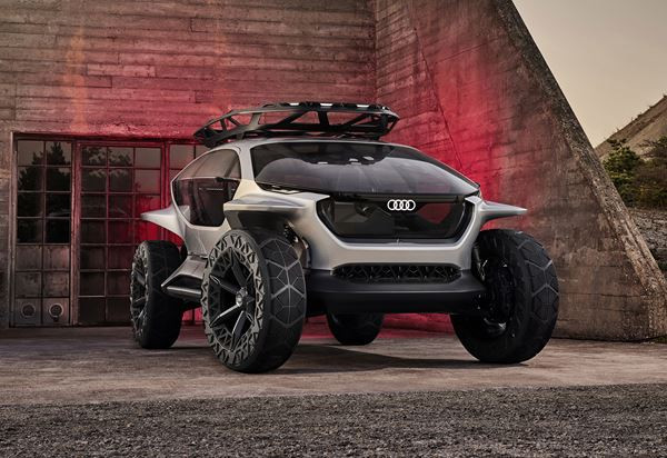 Audi AI:Trail quattro: un concept lunaire de tout-terrain à propulsion électrique
