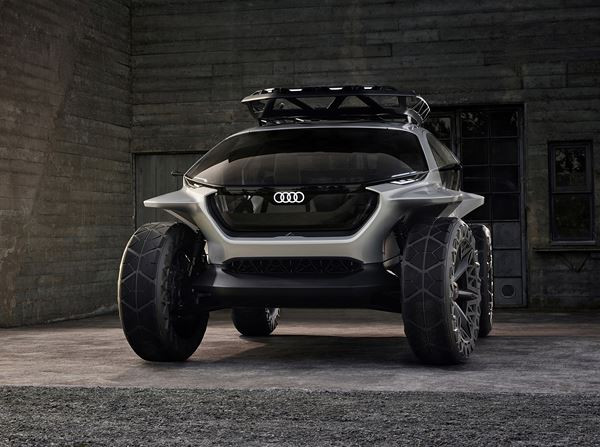 Audi AI:Trail quattro: un concept lunaire de tout-terrain à propulsion électrique