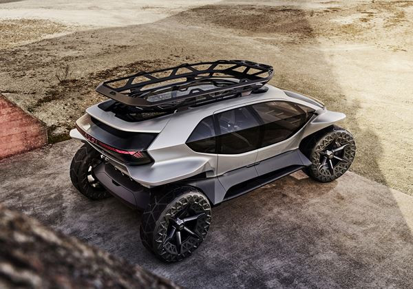 Audi AI:Trail quattro: un concept lunaire de tout-terrain à propulsion électrique