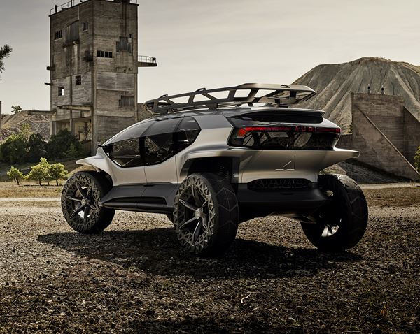 Audi AI:Trail quattro: un concept lunaire de tout-terrain à propulsion électrique