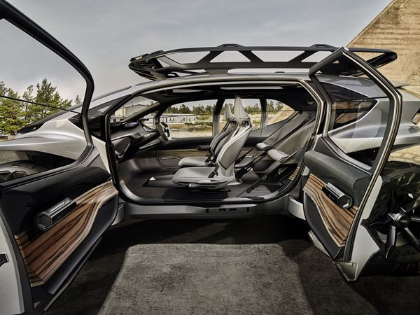 Audi AI:Trail quattro: un concept lunaire de tout-terrain à propulsion électrique