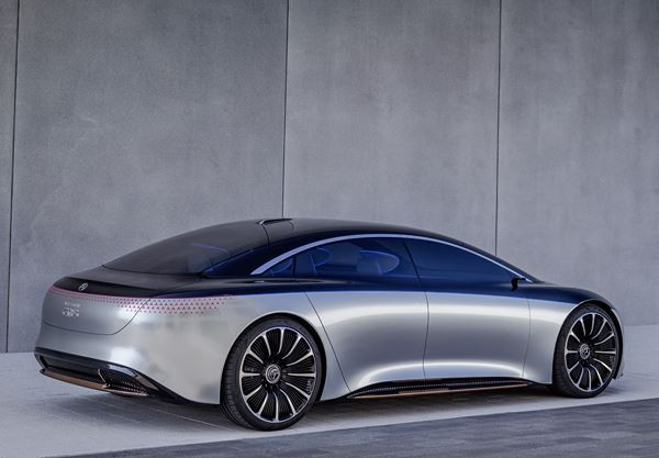 La Mercedes-Benz Vision EQS donne un éclairage sur le luxe électrique