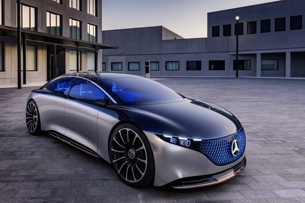 La Mercedes-Benz Vision EQS donne un éclairage sur le luxe électrique