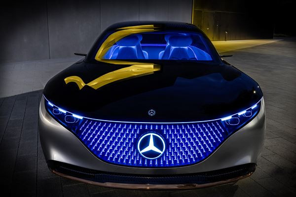 La Mercedes-Benz Vision EQS donne un éclairage sur le luxe électrique