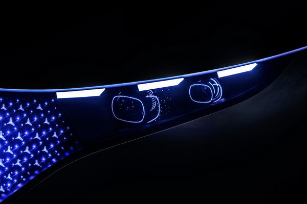 La Mercedes-Benz Vision EQS donne un éclairage sur le luxe électrique
