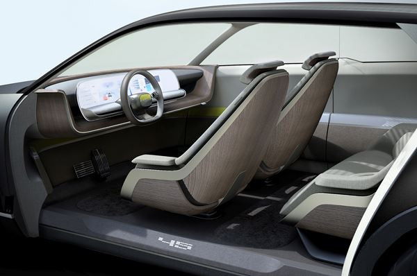 Le concept 45 préfigure l'orientation stylistique Hyundai en matière électrique