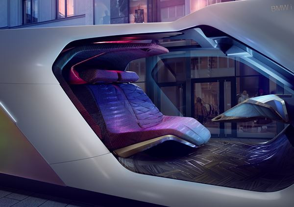 Le concept autonome BMW i Interaction Ease attire toute l’attention sur l’intérieur