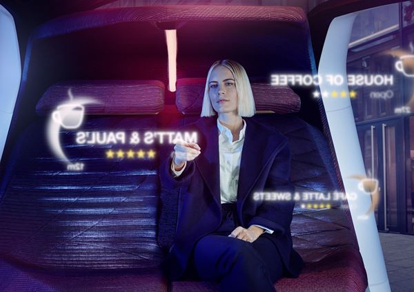Le concept autonome BMW i Interaction Ease attire toute l’attention sur l’intérieur
