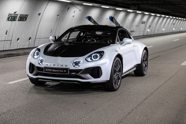 Le show-car Alpine A110 SportsX explore une autre facette de la sportivité