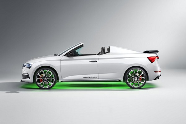Skoda Slavia concept : une version spider de la Skoda Scala