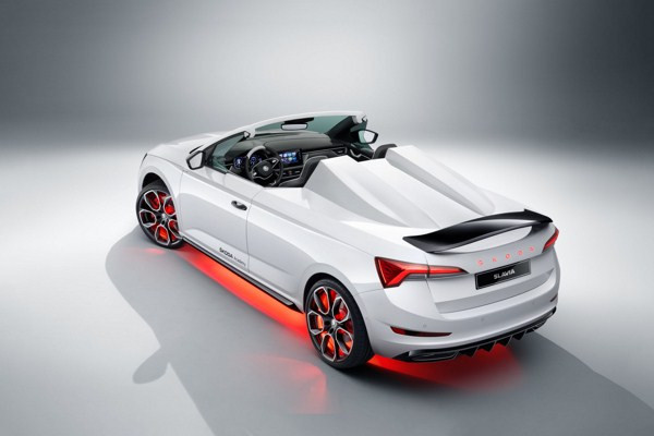 Skoda Slavia concept : une version spider de la Skoda Scala