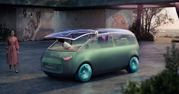 Le concept Mini Vision Urbanaut mono volume optimise l’espace à bord