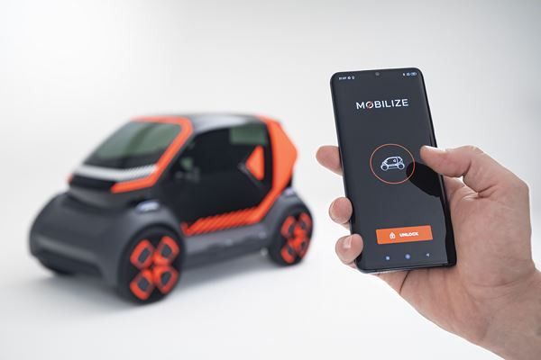 Le Mobilize EZ-1 Prototype est une solution de mobilité urbaine partagée