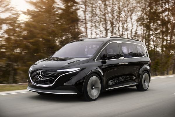 Le Concept EQT Mercedes préfigure un ludospace de qualité premium électrique