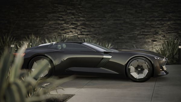 Audi skysphere concept: un cabriolet deux portes à entrainement électrique futuriste