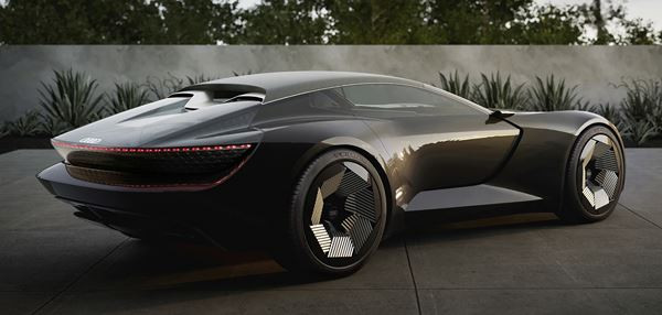 Audi skysphere concept: un cabriolet deux portes à entrainement électrique futuriste