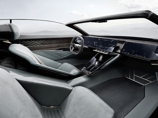 Audi skysphere concept: un cabriolet deux portes à entrainement électrique futuriste