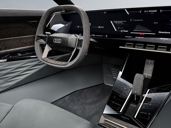 Audi skysphere concept: un cabriolet deux portes à entrainement électrique futuriste