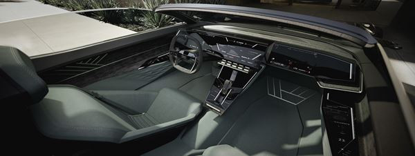Audi skysphere concept: un cabriolet deux portes à entrainement électrique futuriste