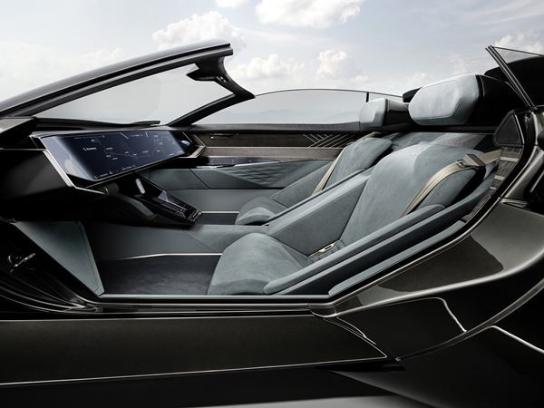 Audi skysphere concept: un cabriolet deux portes à entrainement électrique futuriste