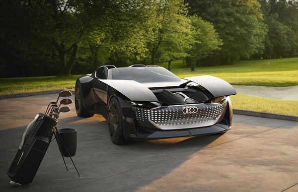 Audi skysphere concept: un cabriolet deux portes à entrainement électrique futuriste