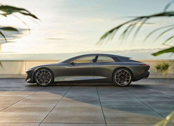 Audi grandsphere concept : une berline de luxe à propulsion électrique