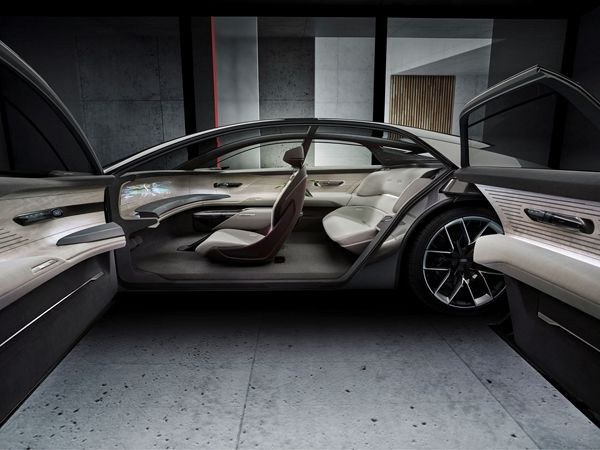 Audi grandsphere concept : une berline de luxe à propulsion électrique