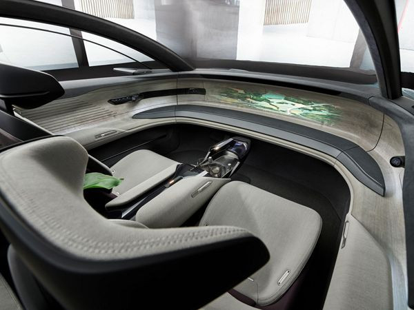 Audi grandsphere concept : une berline de luxe à propulsion électrique