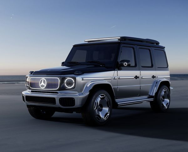 Le concept électrifié Mercedes-Benz EQG embarque quatre moteurs électriques
