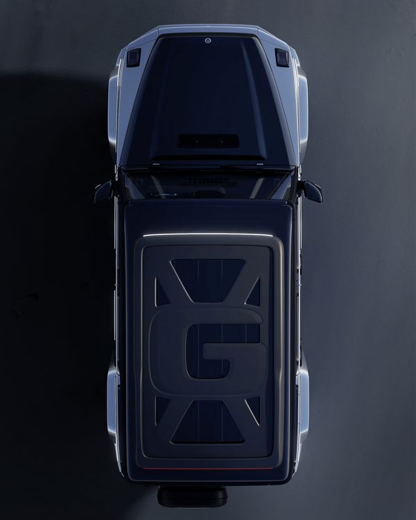 Le concept électrifié Mercedes-Benz EQG embarque quatre moteurs électriques