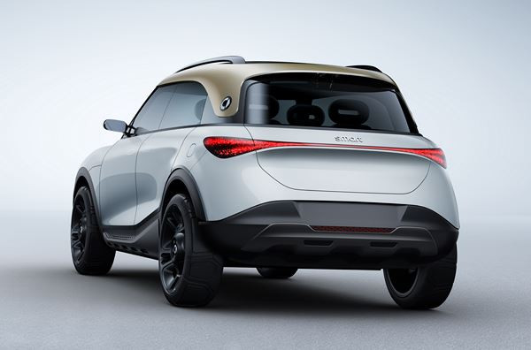 Le smart Concept #1 annonce un SUV compact électrique cinq places